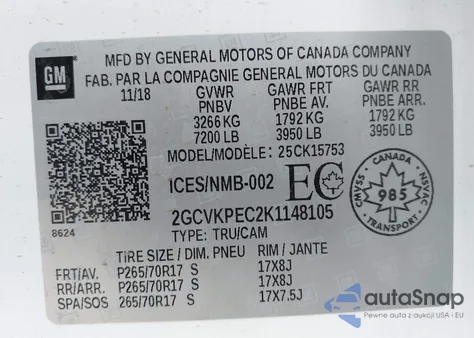 2019 Chevrolet Silverado 1500 Ld Lt from USA, damaged, VIN 2GCVKPEC2K1148105